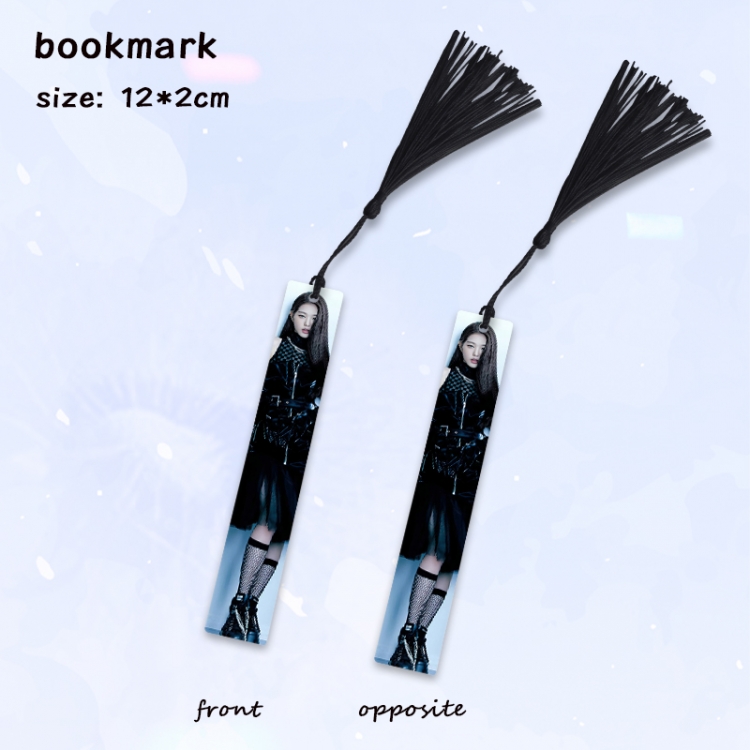 IVE Anime full-color printed metal bookmark pendant price for 5 pcs