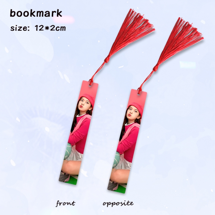 IVE Anime full-color printed metal bookmark pendant price for 5 pcs