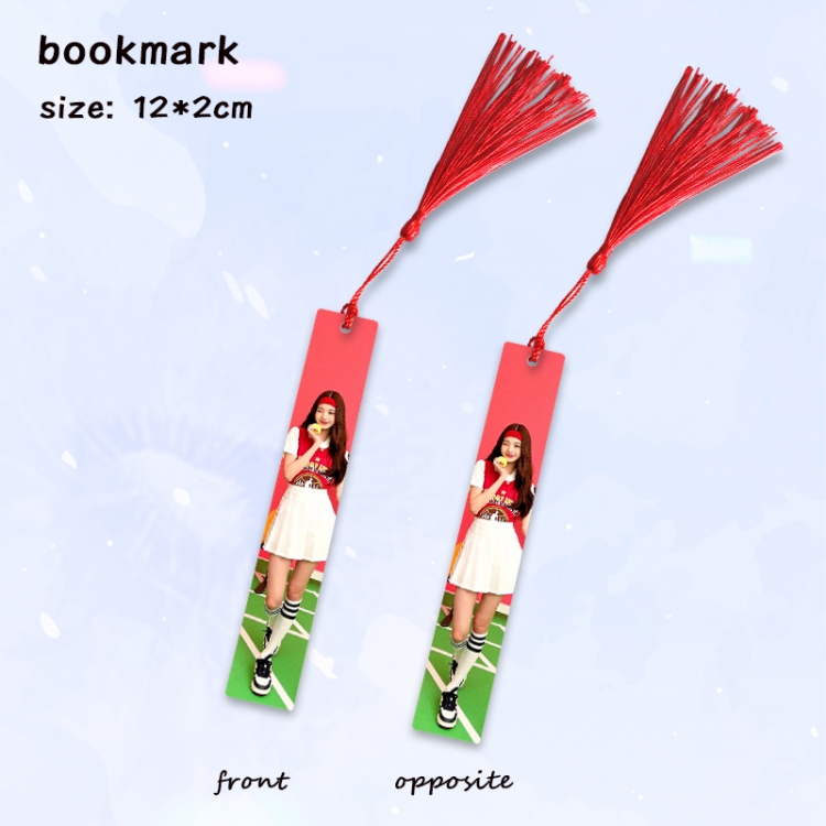 IVE Anime full-color printed metal bookmark pendant price for 5 pcs