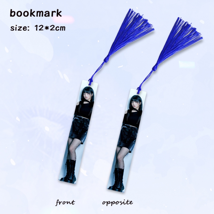 IVE Anime full-color printed metal bookmark pendant price for 5 pcs