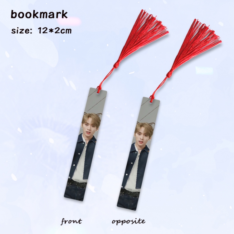 stray-kids Anime full-color printed metal bookmark pendant price for 5 pcs