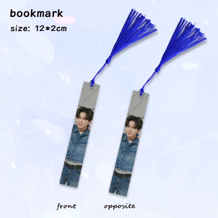 stray-kids Anime full-color printed metal bookmark pendant price for 5 pcs