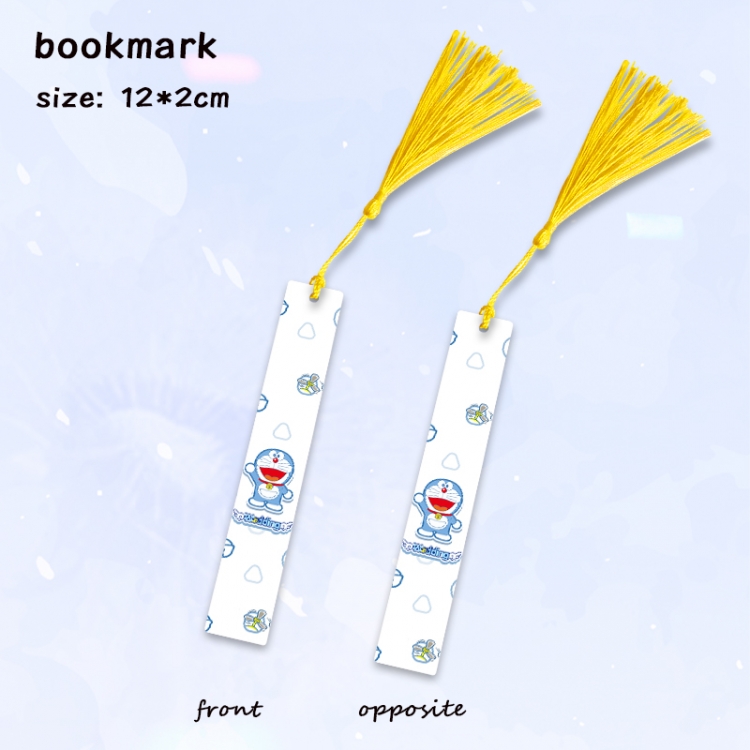 Doraemon Anime full-color printed metal bookmark pendant price for 5 pcs