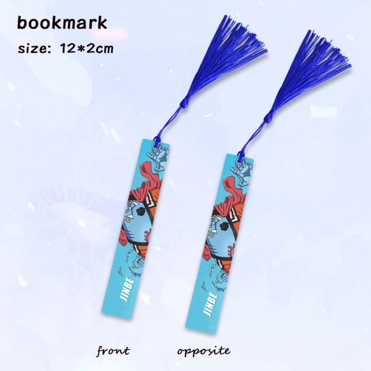 One Piece Anime full-color printed metal bookmark pendant price for 5 pcs
