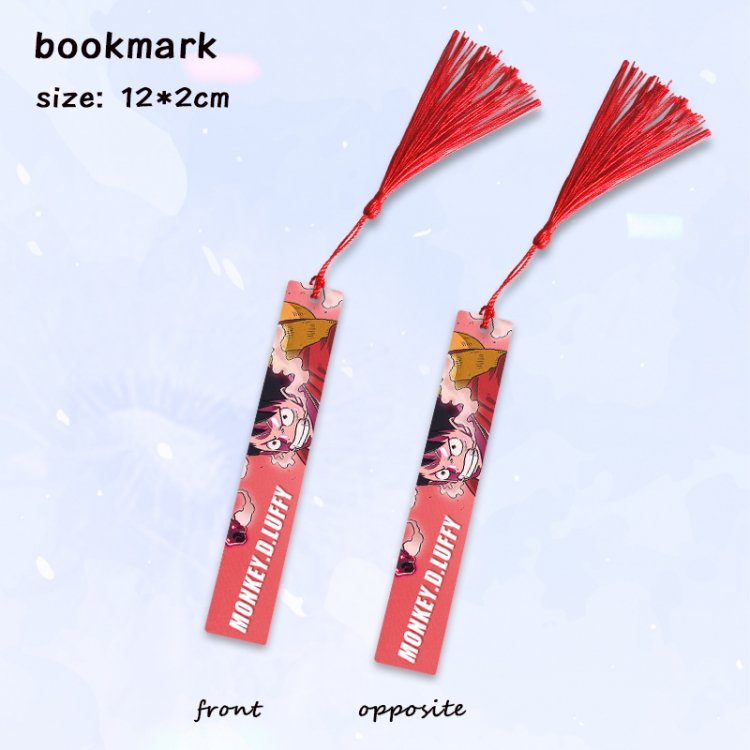 One Piece Anime full-color printed metal bookmark pendant price for 5 pcs