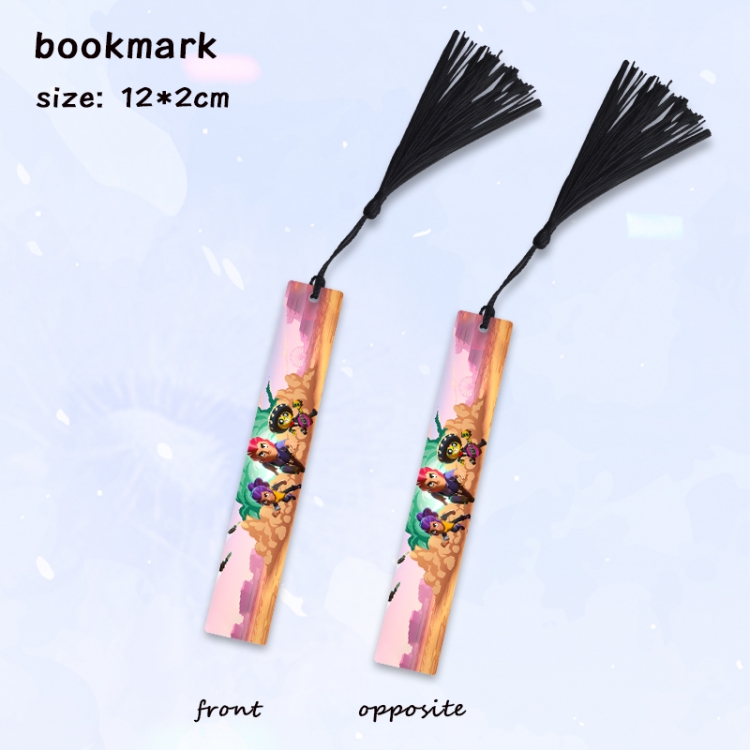 Brawl Stars Anime full-color printed metal bookmark pendant price for 5 pcs