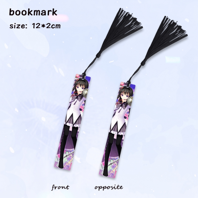 Magical Girl Madoka of the Magus Anime full-color printed metal bookmark pendant price for 5 pcs