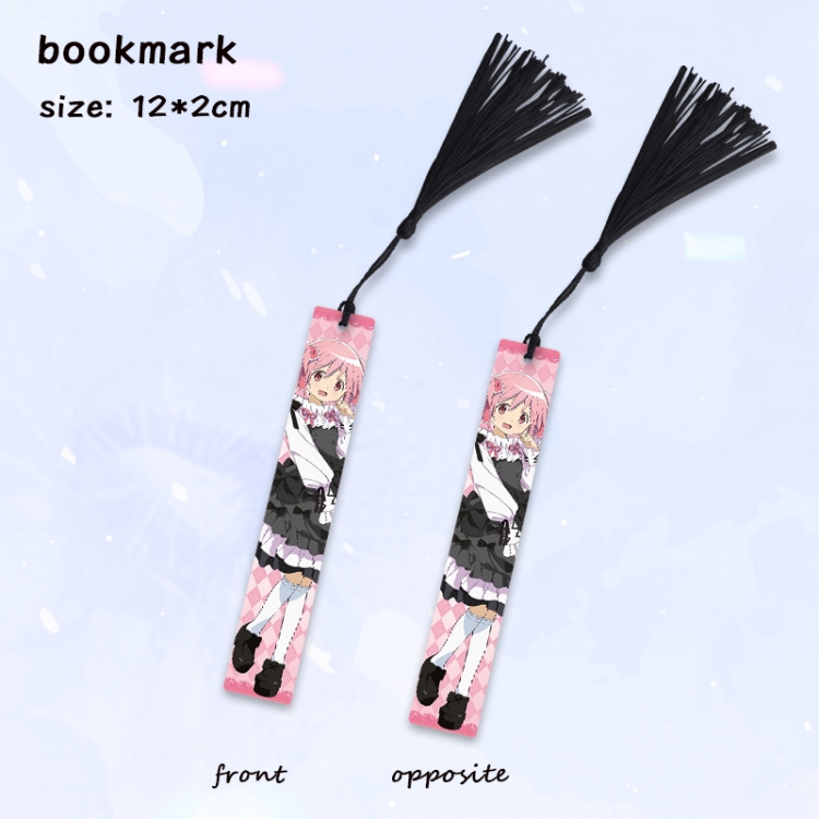 Magical Girl Madoka of the Magus Anime full-color printed metal bookmark pendant price for 5 pcs