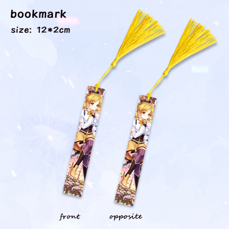 Magical Girl Madoka of the Magus Anime full-color printed metal bookmark pendant price for 5 pcs