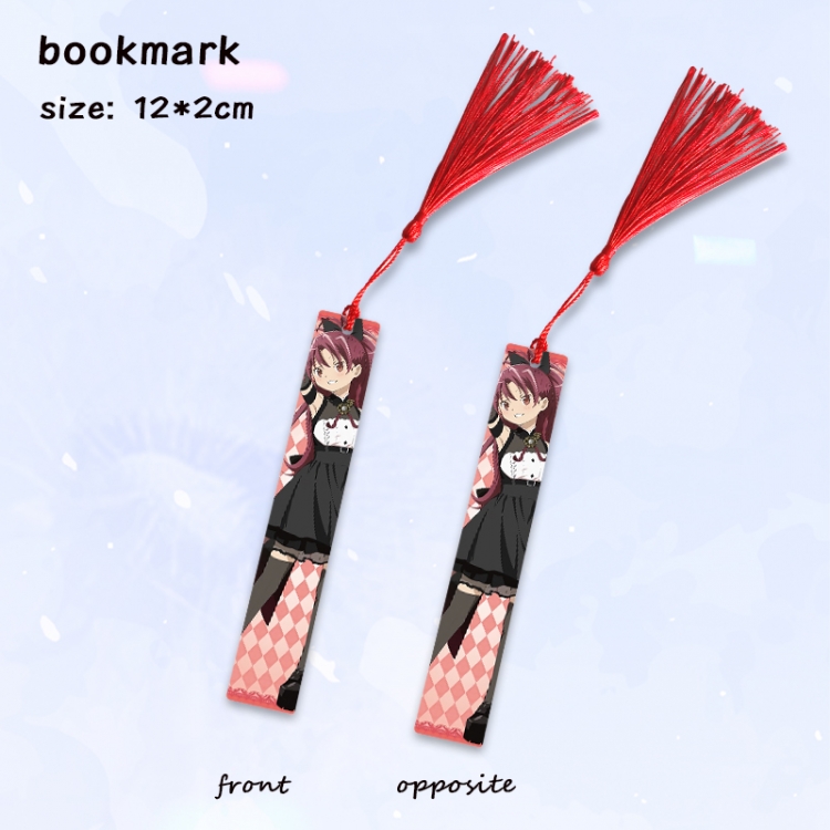 Magical Girl Madoka of the Magus Anime full-color printed metal bookmark pendant price for 5 pcs