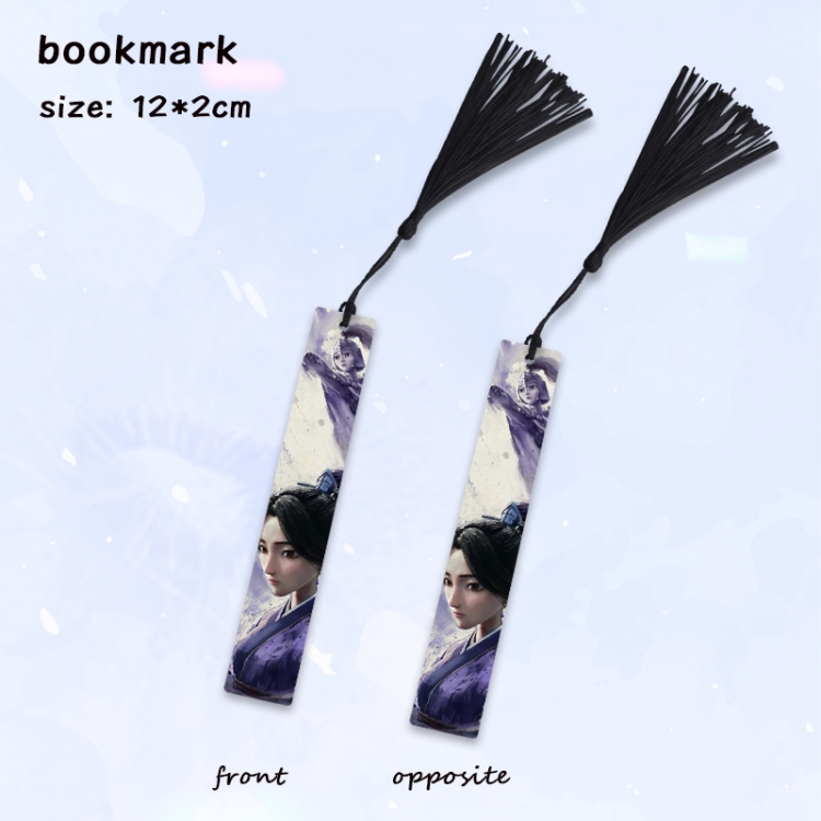 Nezha Anime full-color printed metal bookmark pendant price for 5 pcs