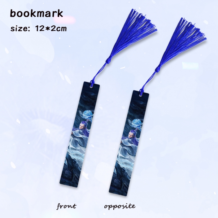 Nezha Anime full-color printed metal bookmark pendant price for 5 pcs