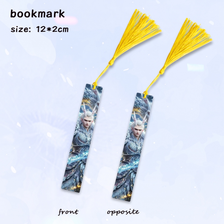 Nezha Anime full-color printed metal bookmark pendant price for 5 pcs