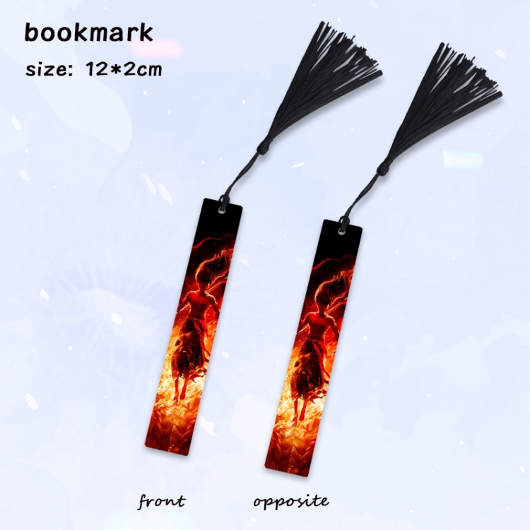 Nezha Anime full-color printed metal bookmark pendant price for 5 pcs