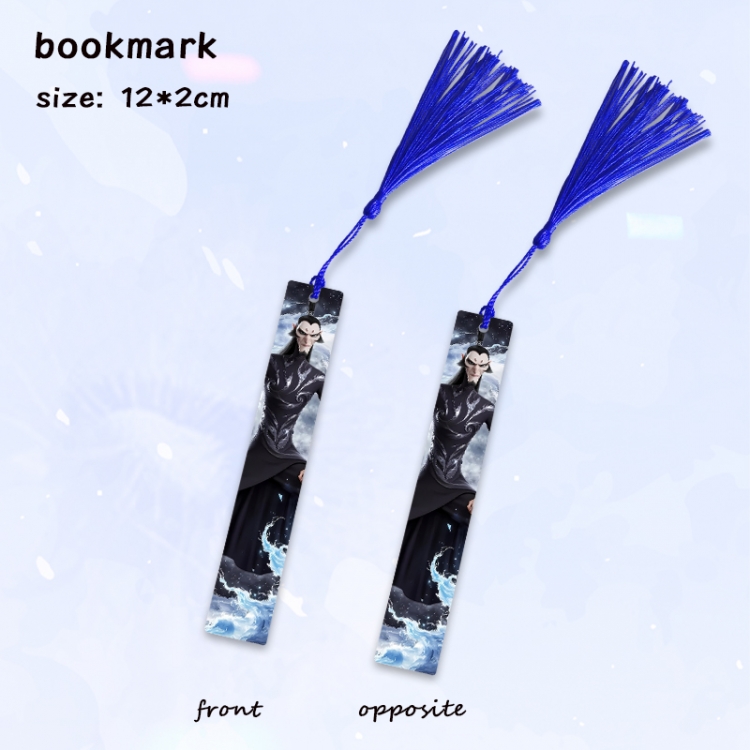 Nezha Anime full-color printed metal bookmark pendant price for 5 pcs