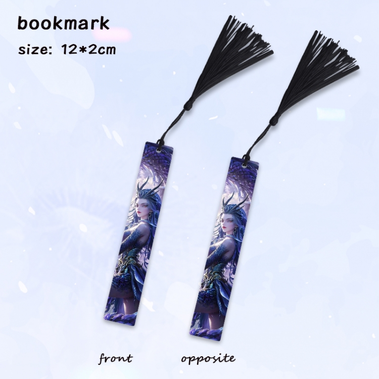 Nezha Anime full-color printed metal bookmark pendant price for 5 pcs