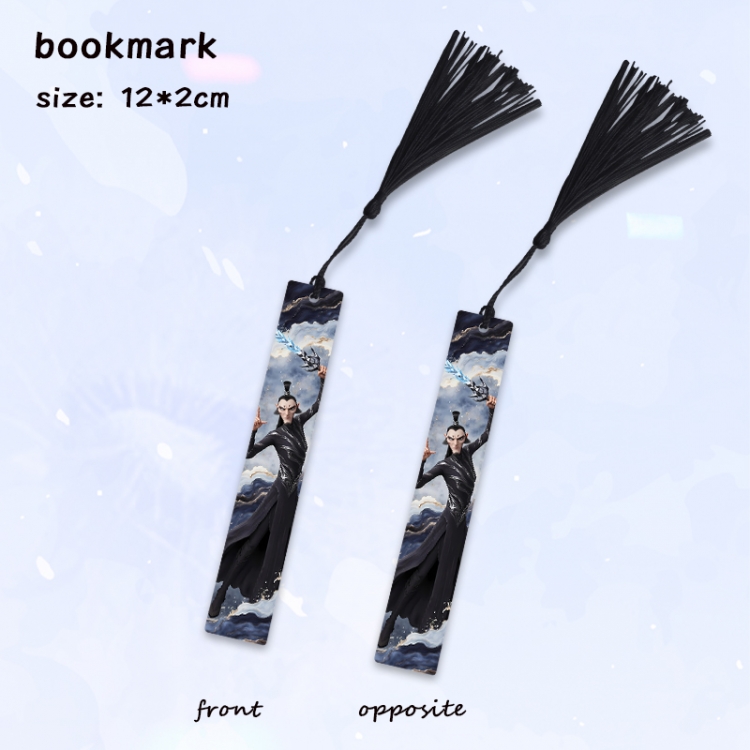 Nezha Anime full-color printed metal bookmark pendant price for 5 pcs