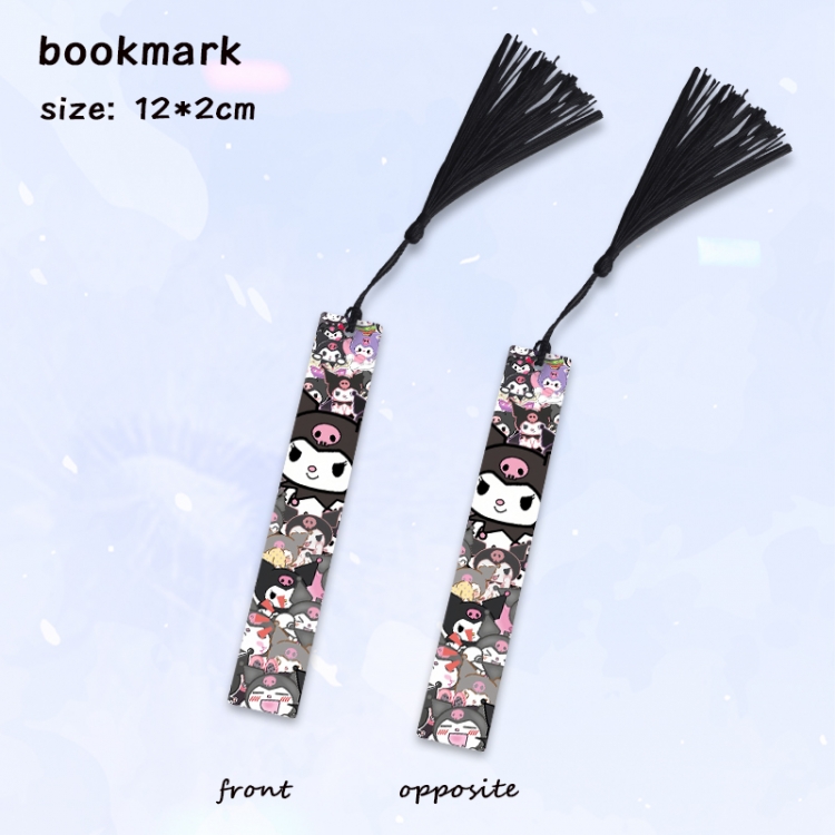 sanrio Anime full-color printed metal bookmark pendant price for 5 pcs