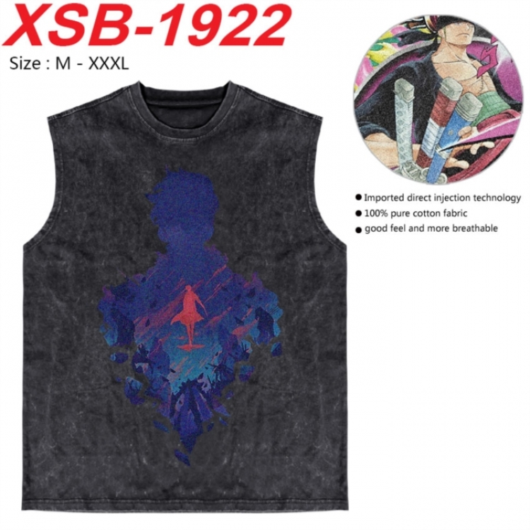 Solo Leveling:Arise Anime pure cotton wash vest T-shirt 250g M- XSB-1922