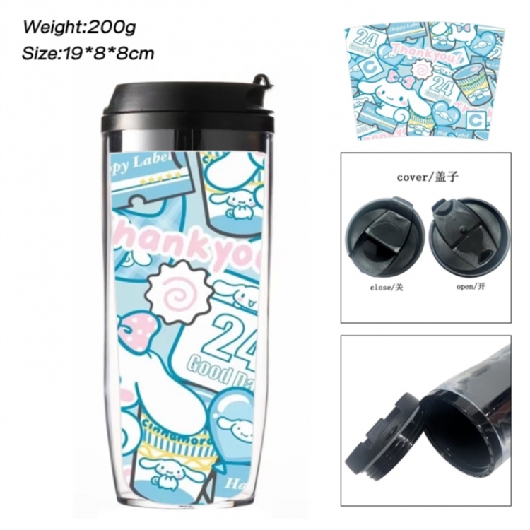 sanrio Anime double-layer insulated water bottle and cup 350ML