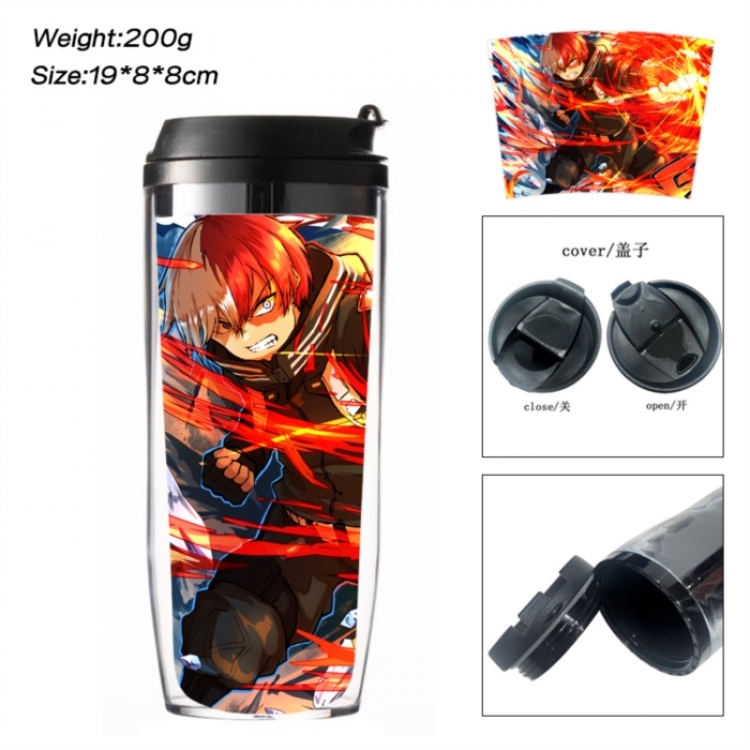 My Hero Academia Anime double-layer insulated water bottle and cup 350ML