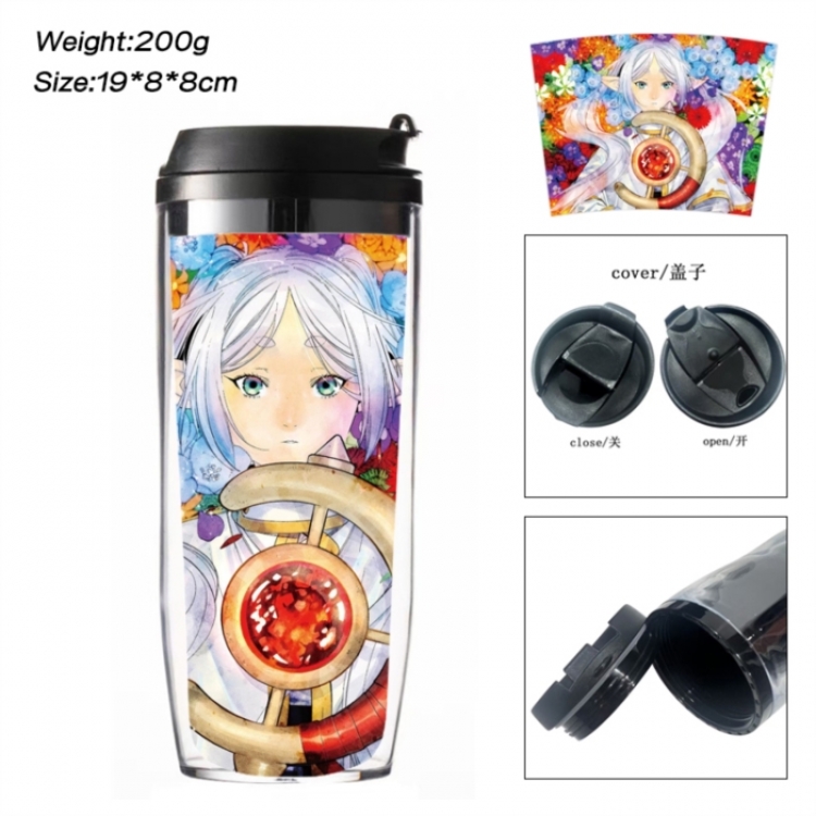 Frieren: Beyond Journey's Anime double-layer insulated water bottle and cup 350ML