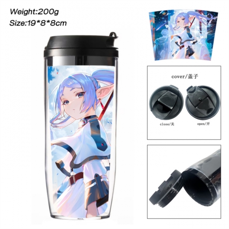 Frieren: Beyond Journey's Anime double-layer insulated water bottle and cup 350ML