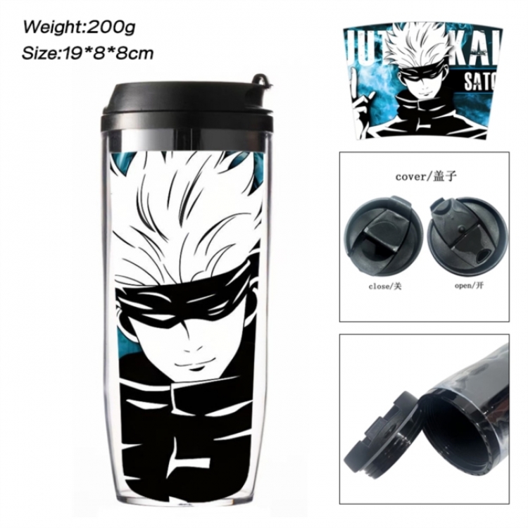 Jujutsu Kaisen Anime double-layer insulated water bottle and cup 350ML