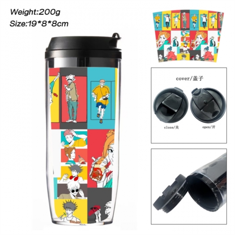 Jujutsu Kaisen Anime double-layer insulated water bottle and cup 350ML