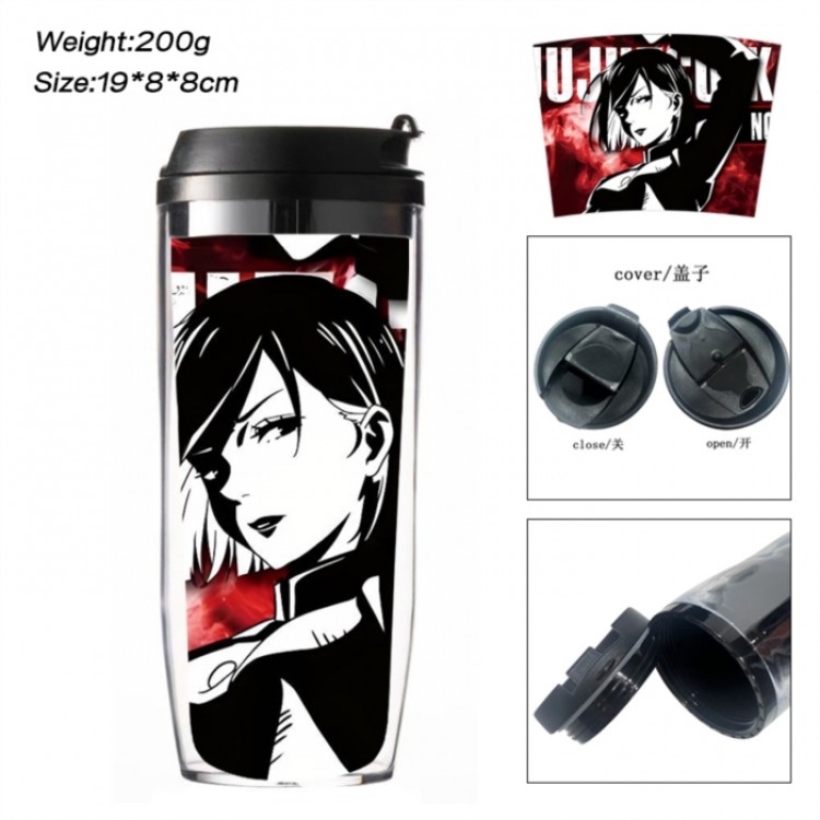 Jujutsu Kaisen Anime double-layer insulated water bottle and cup 350ML