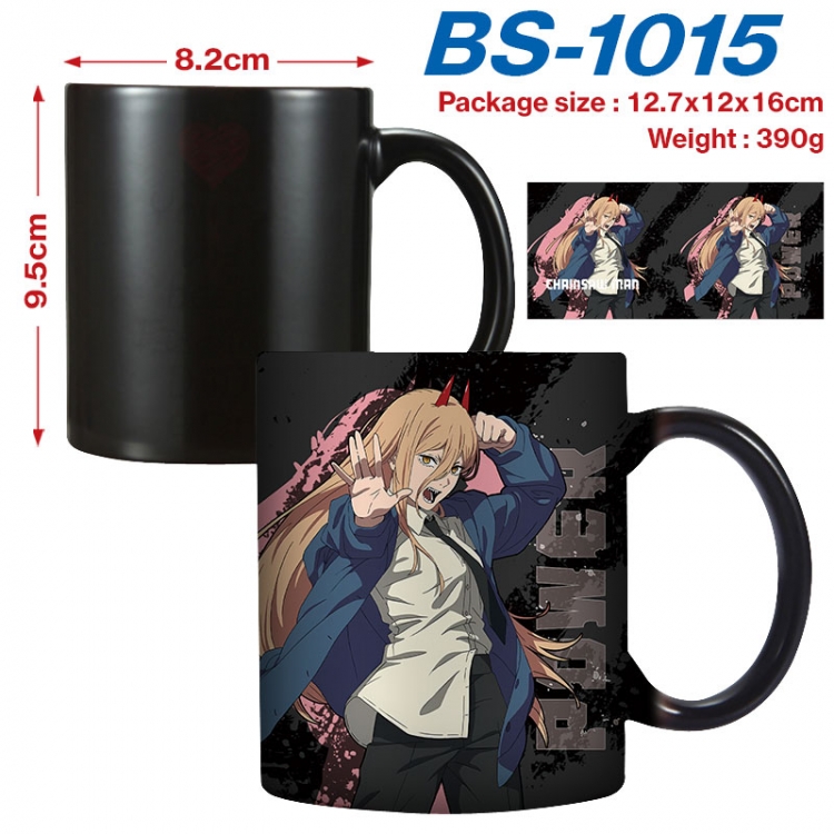 Chainsaw man  Anime high-temperature color-changing printing ceramic mug 400ml  BS-1015