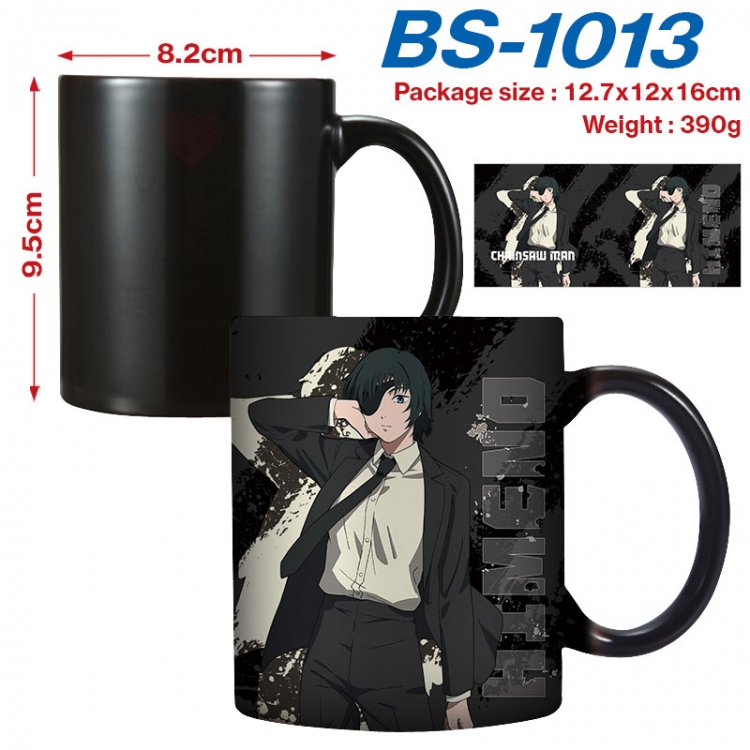 Chainsaw man  Anime high-temperature color-changing printing ceramic mug 400ml  BS-1013