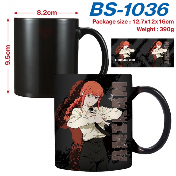 Chainsaw man  Anime high-temperature color-changing printing ceramic mug 400ml BS-1036