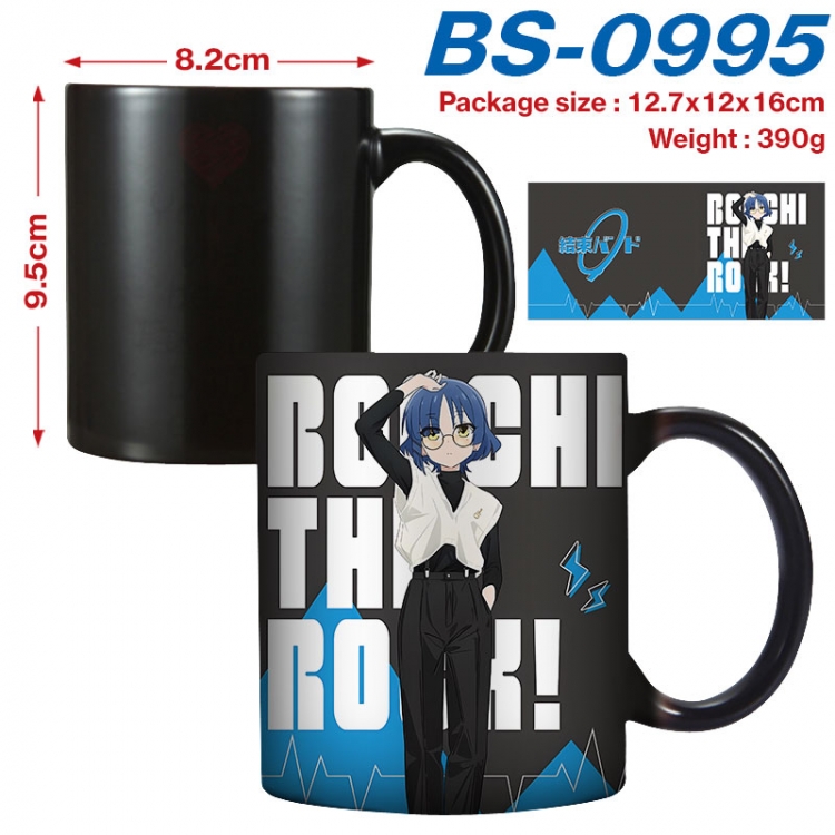 BOCCHI THE ROCK!  Anime high-temperature color-changing printing ceramic mug 400ml BS-0995