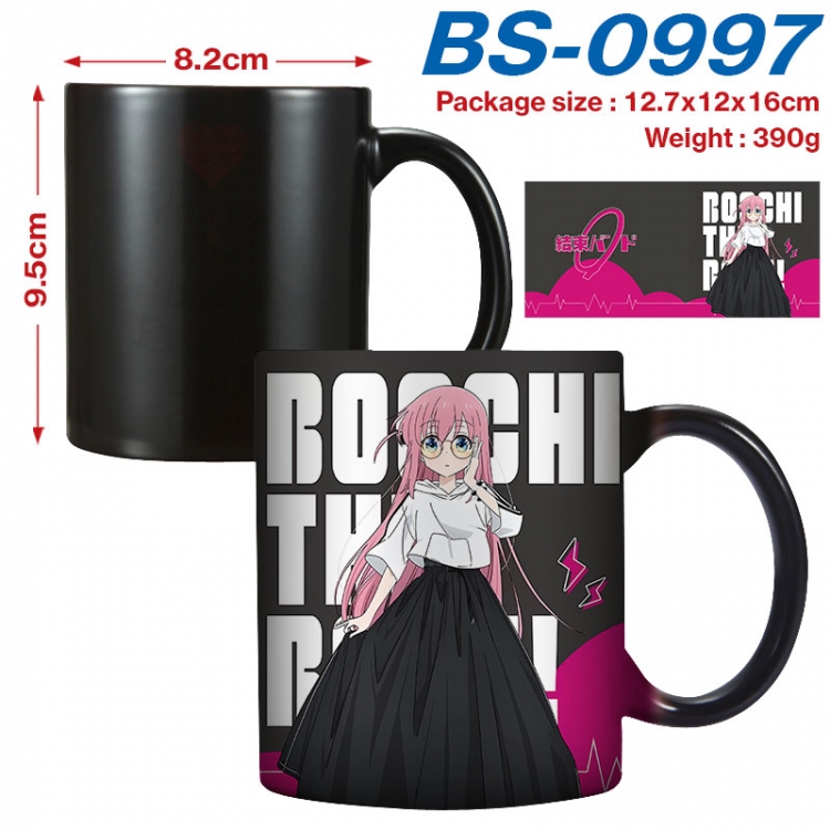 BOCCHI THE ROCK!  Anime high-temperature color-changing printing ceramic mug 400ml  BS-0997
