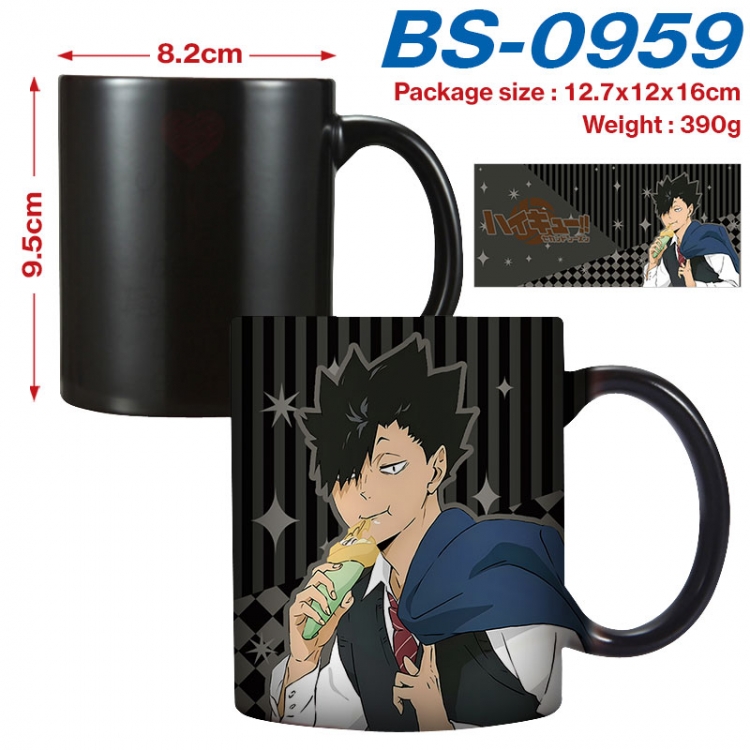 Haikyuu!!  Anime high-temperature color-changing printing ceramic mug 400ml BS-0959