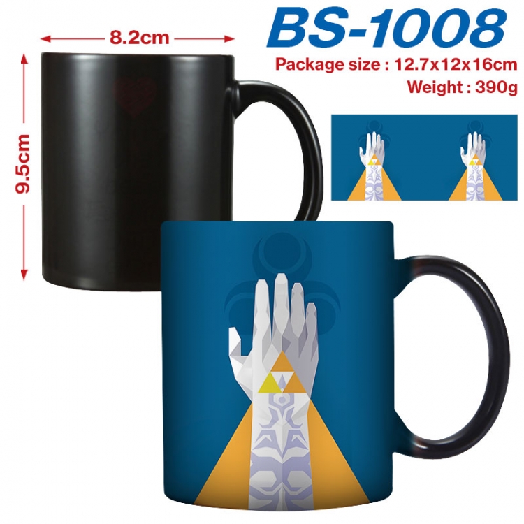 The Legend of Zelda  Anime high-temperature color-changing printing ceramic mug 400ml BS-1008