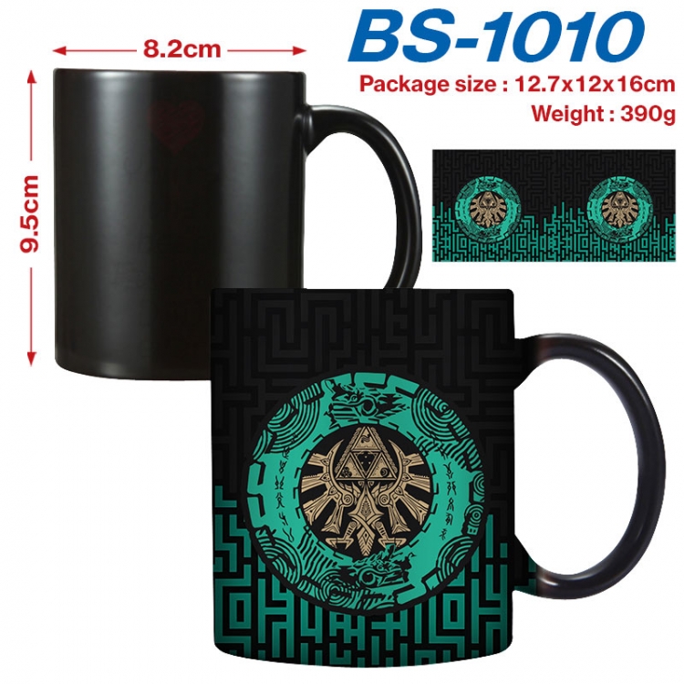 The Legend of Zelda  Anime high-temperature color-changing printing ceramic mug 400ml BS-1010