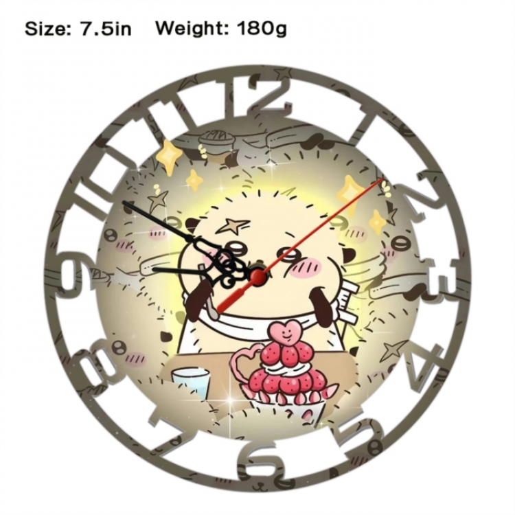 Chiikawa Anime print alarm clock wall clock personality clock packaging