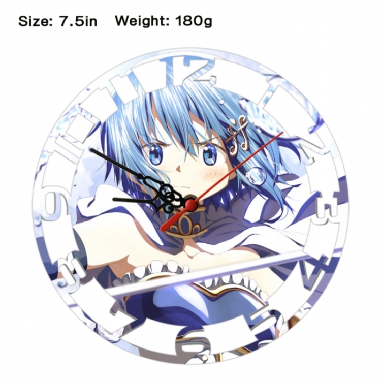 Magical Girl Madoka of the Magus Anime print alarm clock wall clock personality clock packaging diameter 20cm