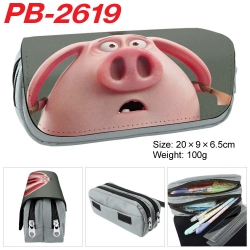 Nezha Anime double-layer pu le...