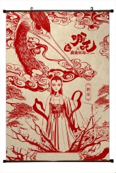 Nezha Anime black Plastic rod ...