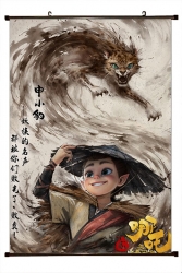 Nezha Anime black Plastic rod ...