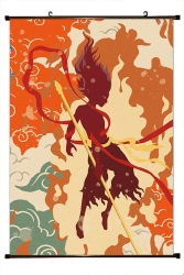 Nezha Anime black Plastic rod ...