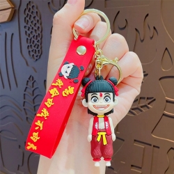 Nezha Cartoon Doll Doll Key  p...