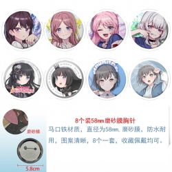 BanG Dream Anime round scrub f...