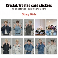 stray-kids Frosted anime cryst...