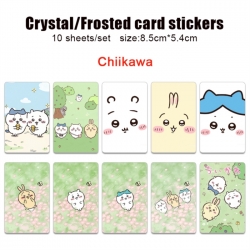 Chiikawa Frosted anime crystal...