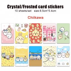Chiikawa Frosted anime crystal...