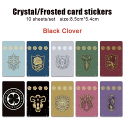 Black Clover Frosted anime cry...